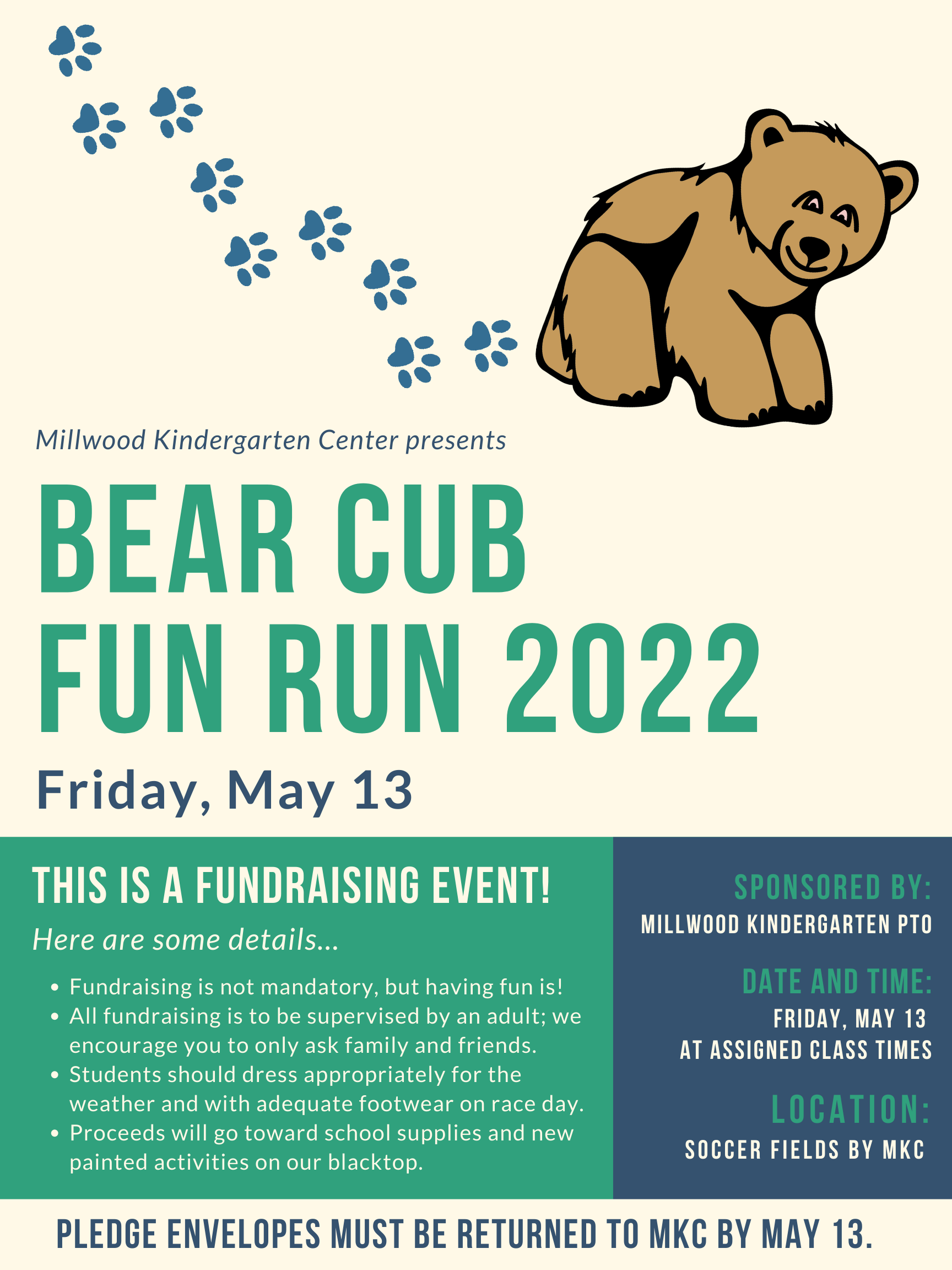 PTO Bear Cub Fun Run
